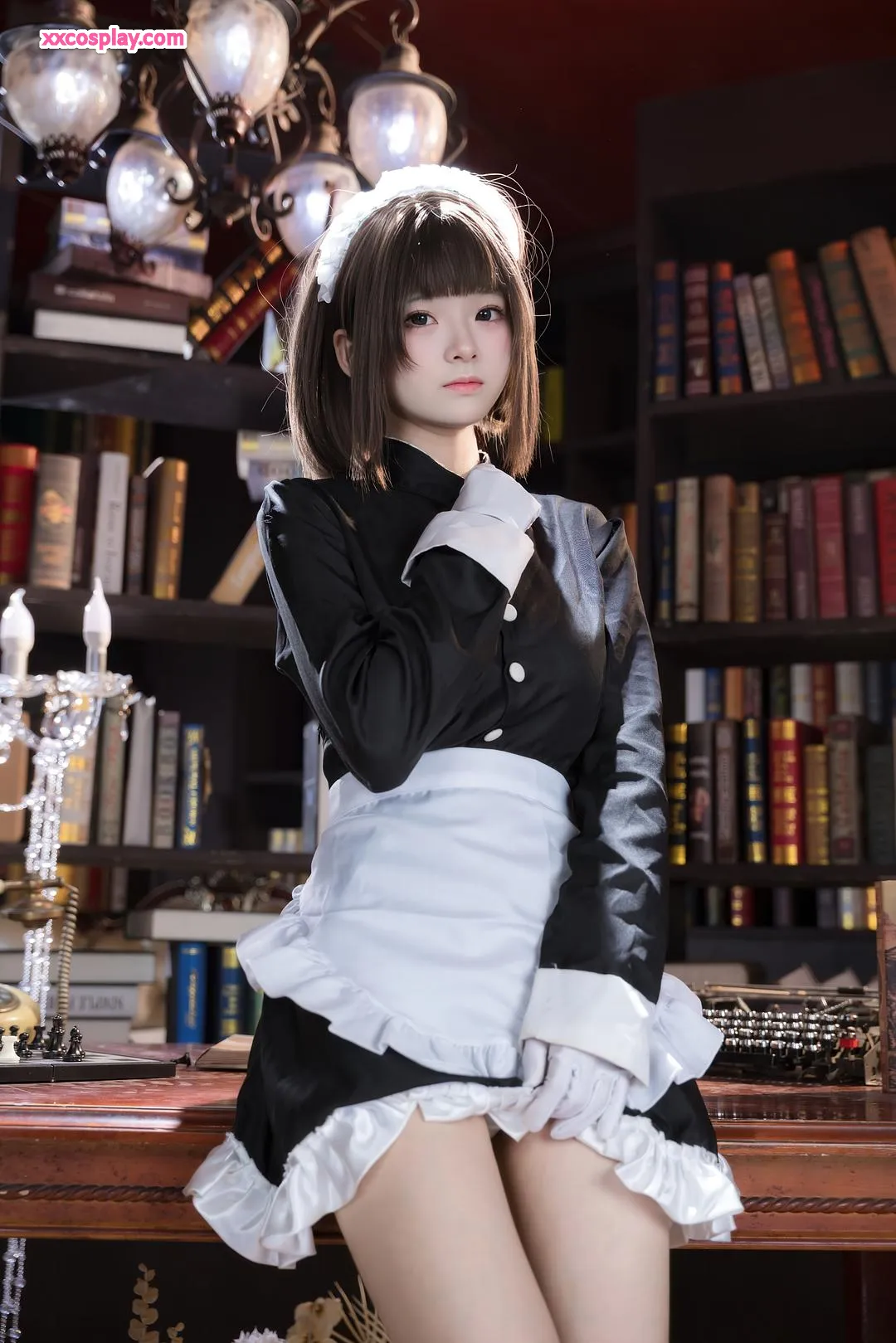 Jiuqi Miao - Rurikawa Tsubaki: Elegant Library Maid